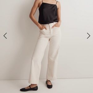 MADEWELL NWT | Emmitt 2.0 Wide-Leg Cropped Pants